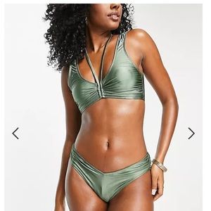 ASOS Design slinky crop top